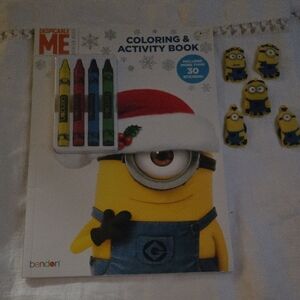 Despicable Me Minion Made Coloring & Activity Book And Minion Magnets